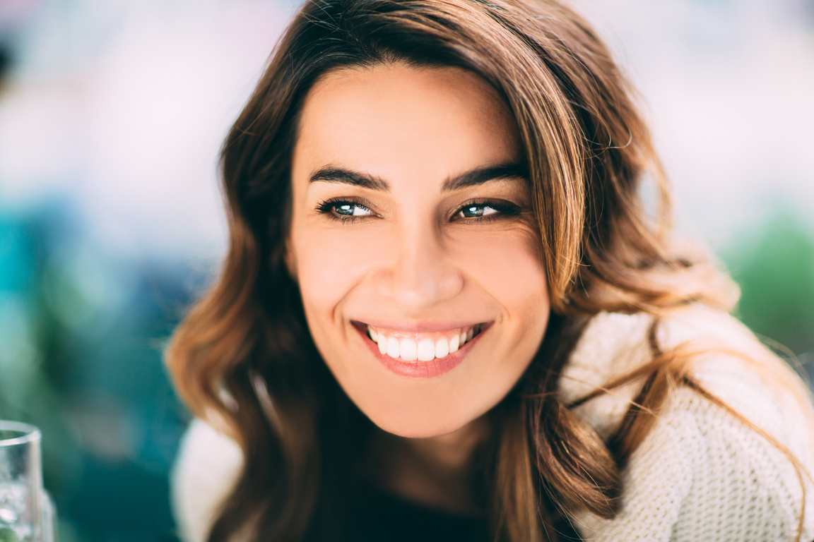 Smiling woman